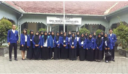 Gambar 3. Penerjunan PPL di SMA N 11 Yogyakarta 