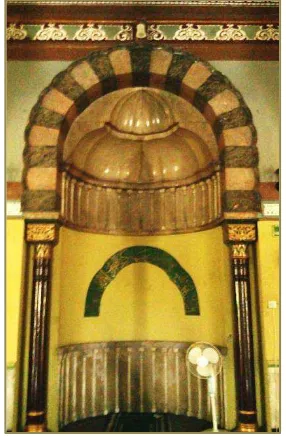 Gambar 46: Mihrab Masjid Azizi 