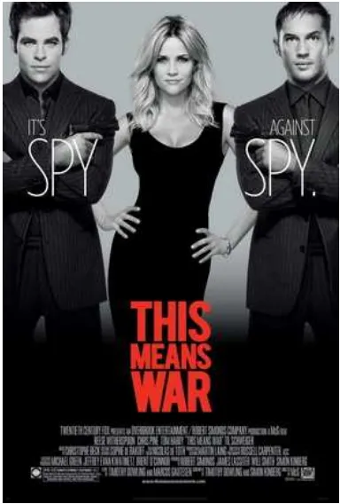 Figure 1. This Means War Movie DVD Poster 