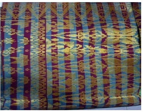 Gambar 4.5. Songket Palembang motif Pucuk Rebung 