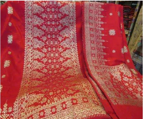 Gambar 4.9. Songket Palembang motif Rakam Bintang 