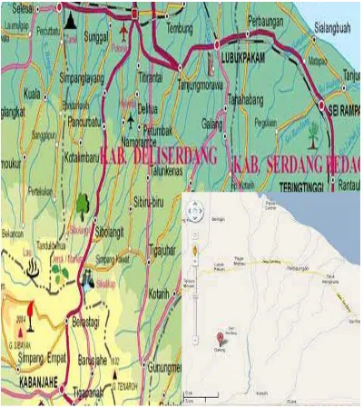 Gambar 4. 1 Peta Kecamatan Galang  