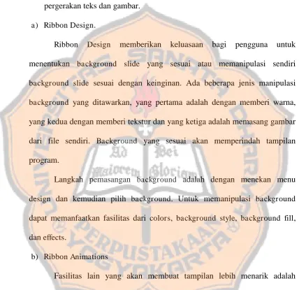gambar atau objek lain tampil dari arah yang berbeda atau dengan cara yang 