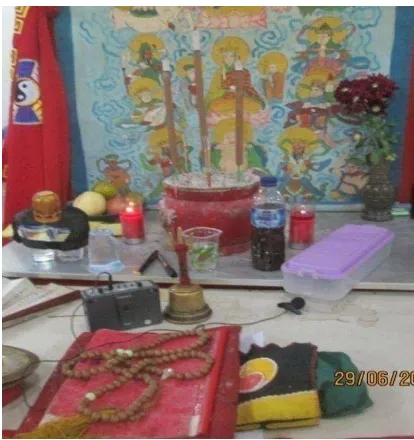 Gambar 1. Altar dewa 