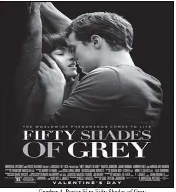 Gambar 4. Poster Film Fifty Shades of Grey Sumber: http://www.fiftyshadesmovie.com/ 