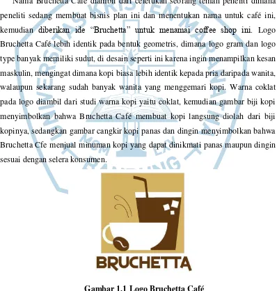 Gambar 1.1 Logo Bruchetta Café 