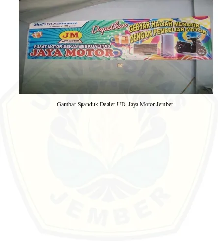 Gambar Spanduk Dealer UD. Jaya Motor Jember 