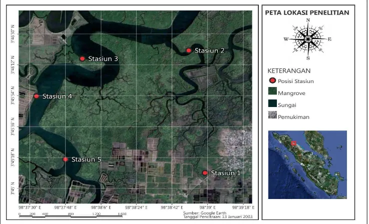 Gambar 3.1 Peta Lokasi Penelitian 