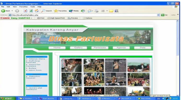 Gambar 4.4.1  Halaman Utama 