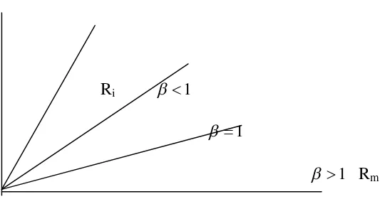 Gambar 2.3  Nilai Beta yang Digambarkan pada Grafik dengan Sumbu Tegak Ri dan Horizontal Rm 