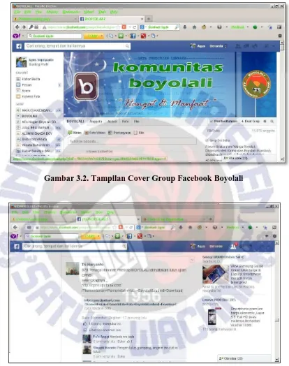 Gambar 3.2. Tampilan Cover Group Facebook Boyolali 