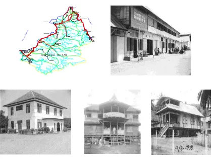 Gambar 2. Peta konservasi dan revitalisasi bangunan lama di Kota Donggala 