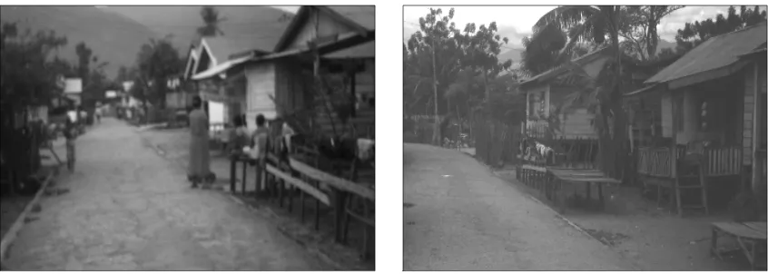 Gambar 1. Eksisting Permukiman Nelayan di Kampung Lere Tahun 2002 