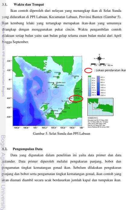 Gambar 5. Selat Sunda dan PPI Labuan 