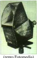 Table Camera Obscura 1769 yang digunakan untuk alat bantu menggambar. 