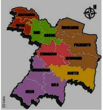 Gambar Peta Wilayah Grogol 