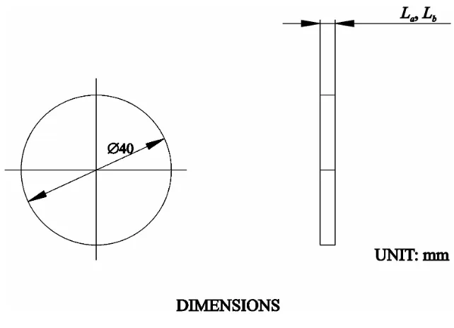 Gambar 3.7 Bentuk sampel yang digunakan dalam penelitian (Ogawa Seiki, 1987) 