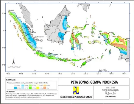 Gambar 4. Peta Gem1726mpa Indonesia6-200 