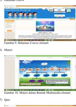Gambar 9. Halaman Course elsmart