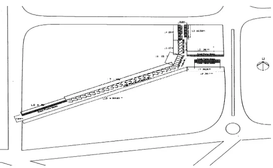 Gambar 2. Rencana Penataan Ruang Parkir Pusat Pertokoan Jalan Hasanuddin 
