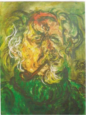 Gambar 7. “Potret diri”, Affandi 