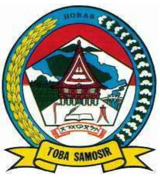 Gambar 2.1 Lambang Daerah Kabupaten Toba Samosir Sumber: Pemerintah Kabupaten Toba Samosir  