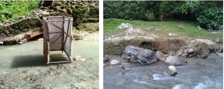 Fig. 1. Open Defecation in Passo Village (2015) 