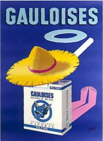 Gambar 13: Iklan Rokok Gauloise (1963)