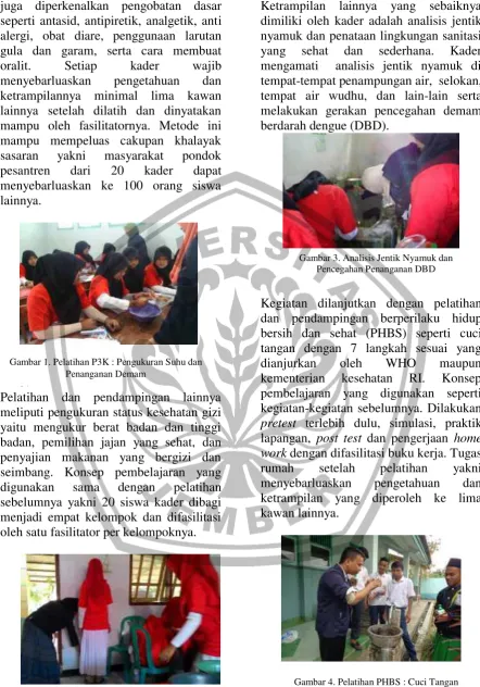 Gambar 3. Analisis Jentik Nyamuk dan 