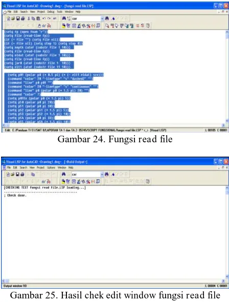 Gambar 25. Hasil chek edit window fungsi read file 