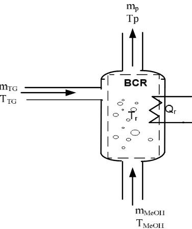 Gambar 11 Diagram aliran fluida dalam reaktor 