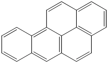 Gambar 2.  3,4-Benzo(a)piren 