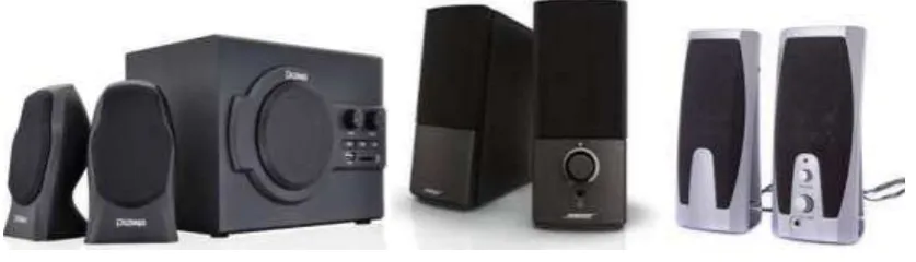 Gambar 9. Contoh speaker aktif untuk komputer 