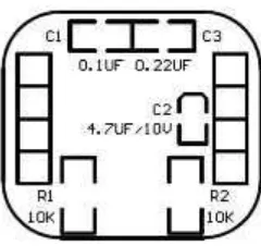 Tabel 3.1. Konfigurasi Pin DT- Sense 3 Axis Compass 