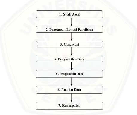 Gambar 3.6 Diagram alur penelitian 