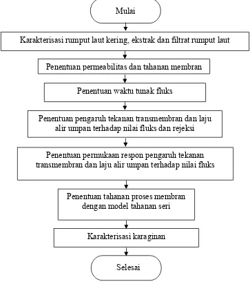 Gambar 12.  Diagram alir tahapan proses penelitian 