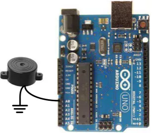 Gambar 3.8 Skematik buzzer 