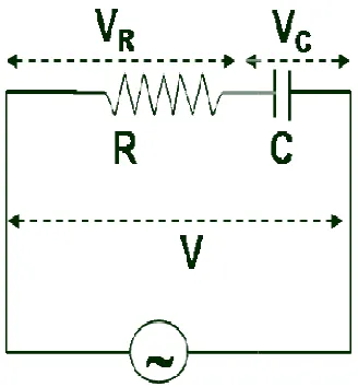 Gambar  3.4. Rangkaian untuk metuk menghitung konstanta dielektrik film LiNbO3 3 