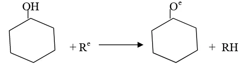 Gambar 4     Reaksi antioksidan fenol dengan radikal substrat (Ranney, 1979)  