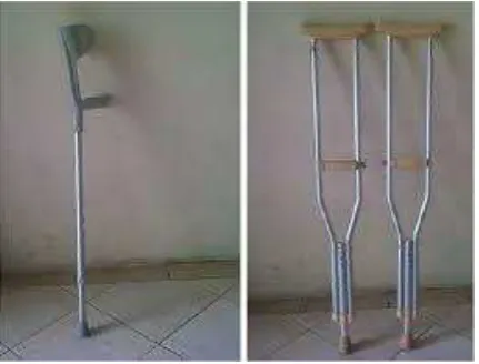 Gambar 4: kruk 1 kaki  