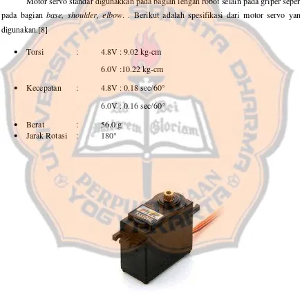 Gambar 2.22 Motor Servo Standar 