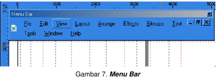 Gambar 7. Menu Bar 