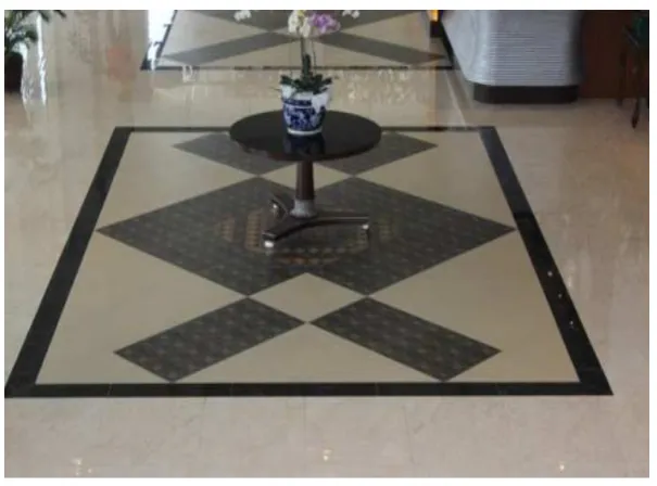 Gambar 48 : Lantai Lobby Hotel Sumber : Sigit P, 2016. 