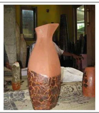 Gambar 2. Produk Keramik dengan Paduan Kulit Salak