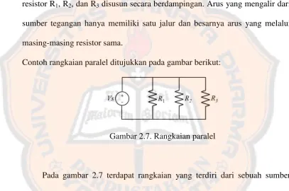 Gambar 2.7. Rangkaian paralel 