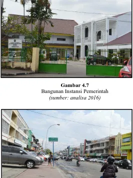 Gambar 4.9 Bangunan Eksisting Di Jalan Gatot Subroto