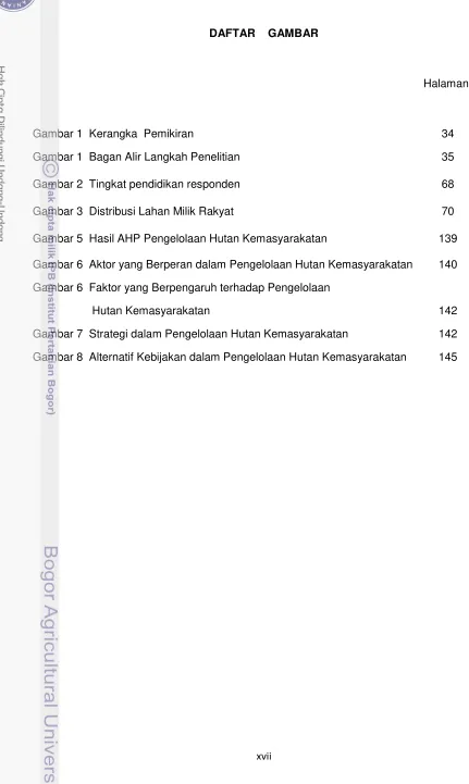 Gambar 1 Kerangka  Pemikiran