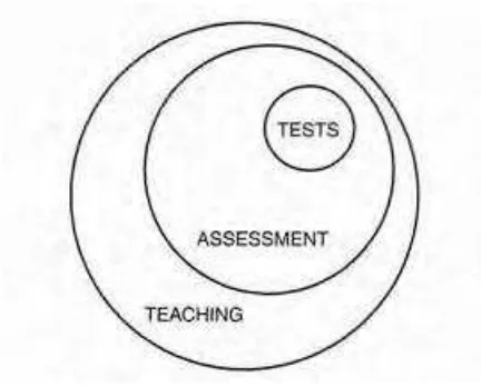 Figure 1. Test, assessment and teaching 