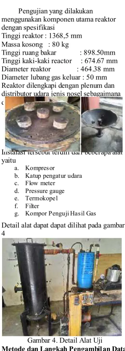 Gambar 3. Distributor dan Plenum. 