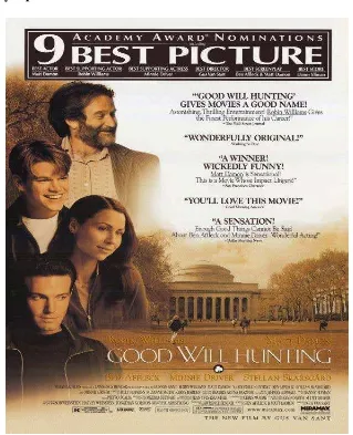 Figure 5.Good Will Hunting movie poster 